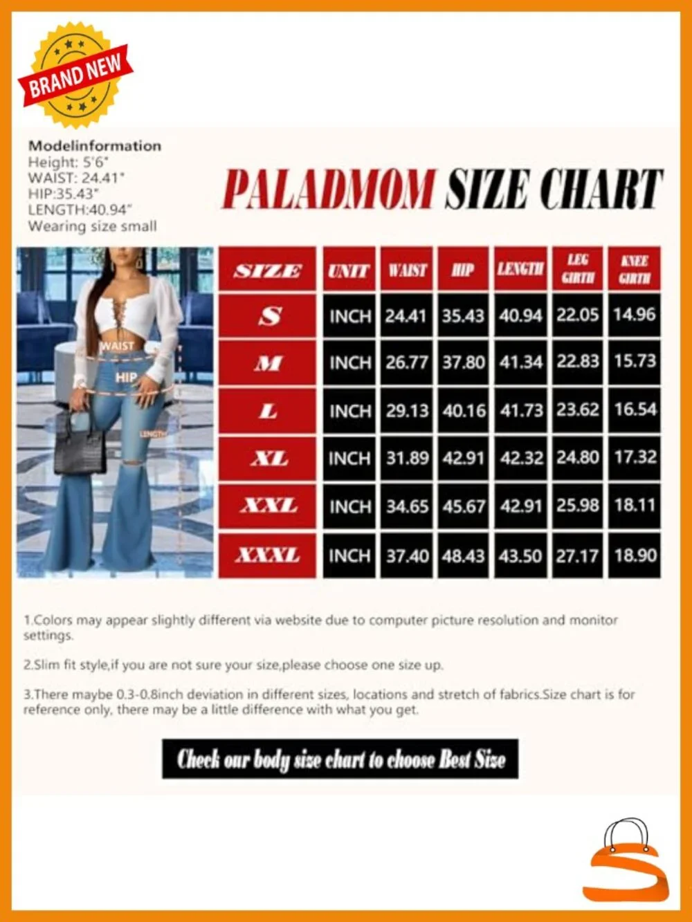 Bell Bottom Jeans Women High Waisted Elastic Raw Hem Denim Flare Pants Vintage